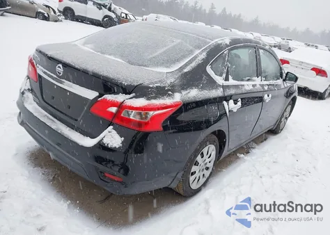 2016 Nissan Sentra S из США, поврежденный, VIN 3N1AB7AP2GY327960